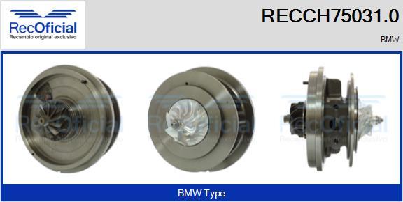 RECOFICIAL RECCH75031.0 - Serdeņa bloks, Turbokompresors adetalas.lv