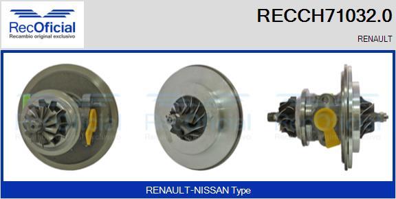 RECOFICIAL RECCH71032.0 - Serdeņa bloks, Turbokompresors adetalas.lv