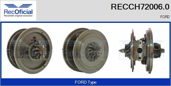 RECOFICIAL RECCH72006.0 - Serdeņa bloks, Turbokompresors adetalas.lv