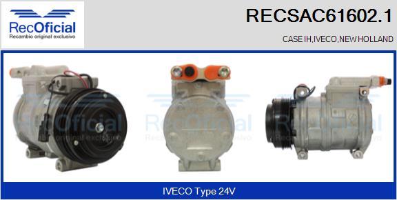 RECOFICIAL RECSAC61602.1 - Kompresors, Gaisa kond. sistēma adetalas.lv