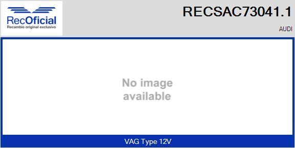 RECOFICIAL RECSAC73041.1 - Kompresors, Gaisa kond. sistēma adetalas.lv