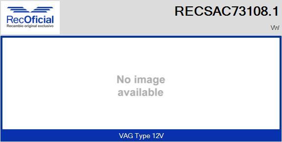RECOFICIAL RECSAC73108.1 - Kompresors, Gaisa kond. sistēma adetalas.lv