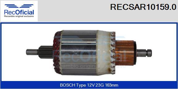 RECOFICIAL RECSAR10159.0 - Enkurs, Starteris adetalas.lv