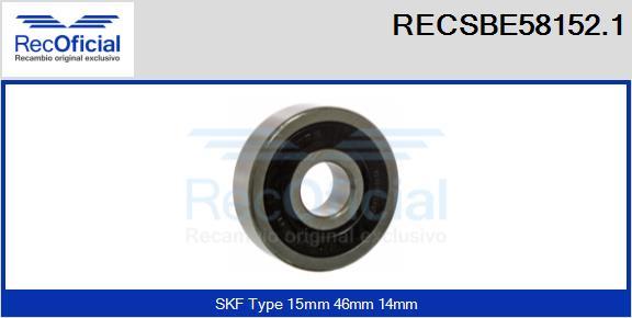 RECOFICIAL RECSBE58152.1 - Gultnis adetalas.lv