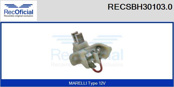 RECOFICIAL RECSBH30103.0 - Kronšteins, Ogļu sukas adetalas.lv