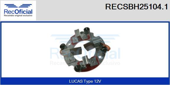 RECOFICIAL RECSBH25104.1 - Kronšteins, Ogļu sukas adetalas.lv