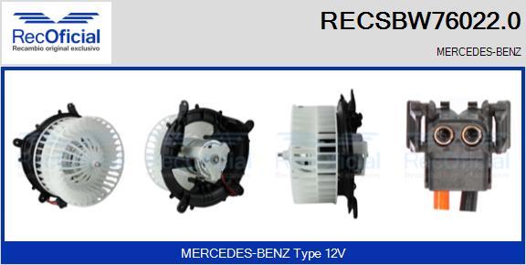 RECOFICIAL RECSBW76022.0 - Salona ventilators adetalas.lv