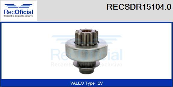 RECOFICIAL RECSDR15104.0 - Zobrats, Starteris adetalas.lv