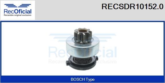 RECOFICIAL RECSDR10152.0 - Zobrats, Starteris adetalas.lv