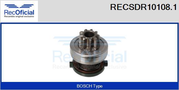 RECOFICIAL RECSDR10108.1 - Zobrats, Starteris adetalas.lv