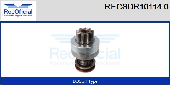 RECOFICIAL RECSDR10114.0 - Zobrats, Starteris adetalas.lv