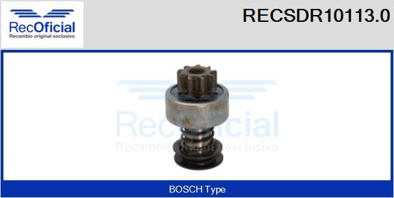 RECOFICIAL RECSDR10113.0 - Zobrats, Starteris adetalas.lv