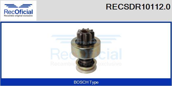 RECOFICIAL RECSDR10112.0 - Zobrats, Starteris adetalas.lv