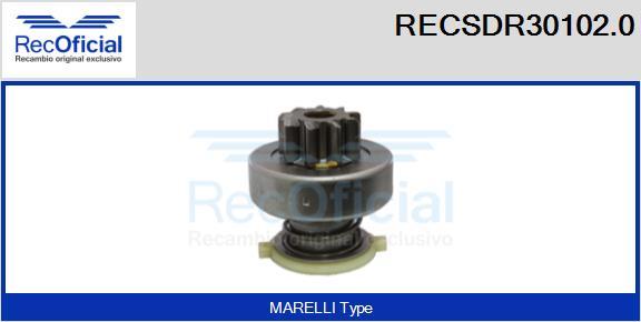 RECOFICIAL RECSDR30102.0 - Zobrats, Starteris adetalas.lv