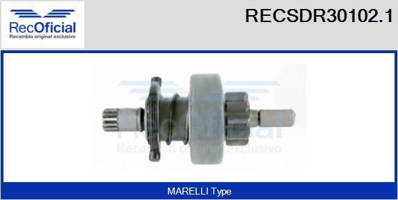 RECOFICIAL RECSDR30102.1 - Zobrats, Starteris adetalas.lv