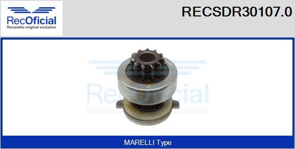 RECOFICIAL RECSDR30107.0 - Zobrats, Starteris adetalas.lv