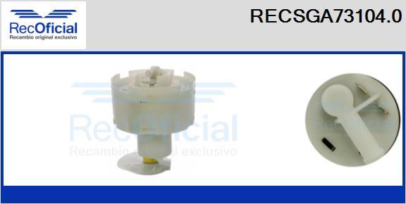 RECOFICIAL RECSGA73104.0 - Degvielas sūkņa modulis adetalas.lv