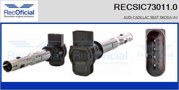 RECOFICIAL RECSIC73011.0 - Aizdedzes spole adetalas.lv