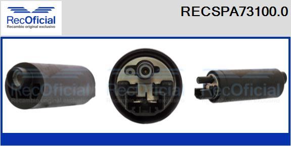 RECOFICIAL RECSPA73100.0 - Degvielas sūknis adetalas.lv