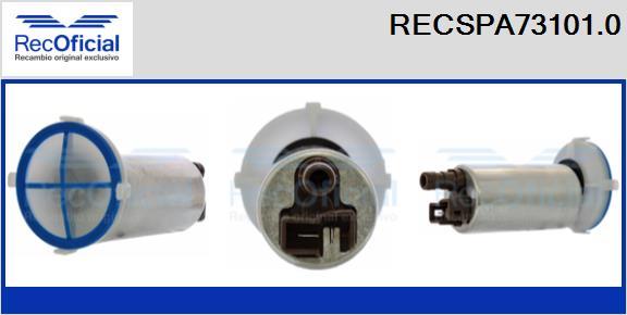 RECOFICIAL RECSPA73101.0 - Degvielas sūknis adetalas.lv