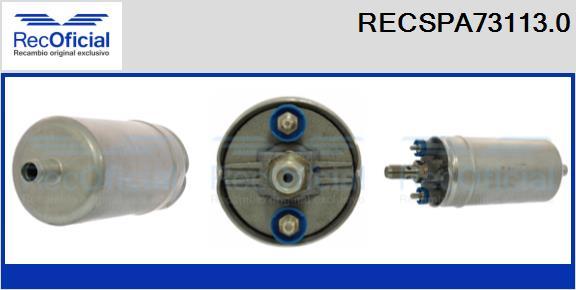 RECOFICIAL RECSPA73113.0 - Degvielas sūknis adetalas.lv