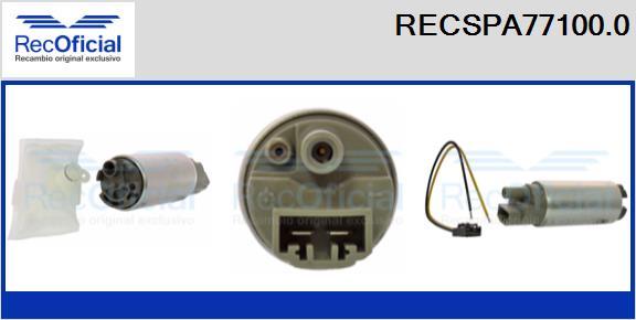 RECOFICIAL RECSPA77100.0 - Degvielas sūknis adetalas.lv