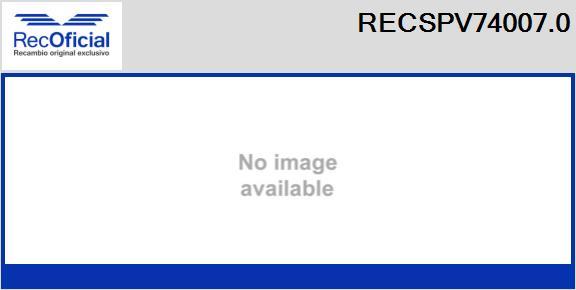 RECOFICIAL RECSPV74007.0 - Pūtes spiediena regulēšanas vārsts adetalas.lv