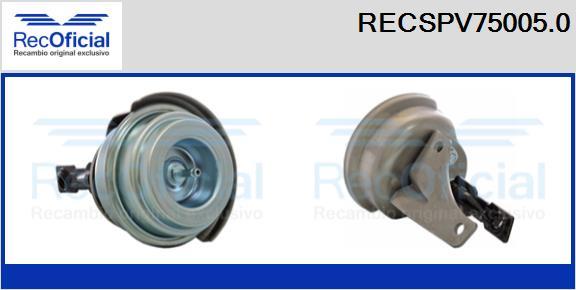 RECOFICIAL RECSPV75005.0 - Pūtes spiediena regulēšanas vārsts adetalas.lv