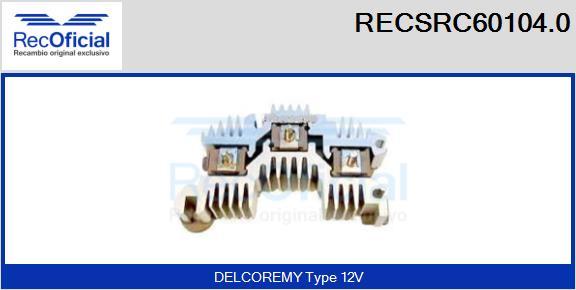 RECOFICIAL RECSRC60104.0 - Taisngriezis, Ģenerators adetalas.lv