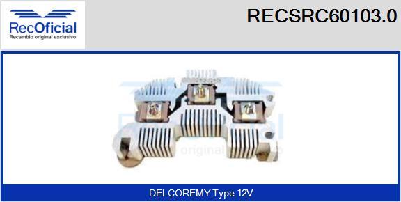 RECOFICIAL RECSRC60103.0 - Taisngriezis, Ģenerators adetalas.lv