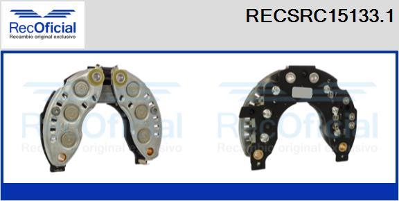 RECOFICIAL RECSRC15133.1 - Taisngriezis, Ģenerators adetalas.lv