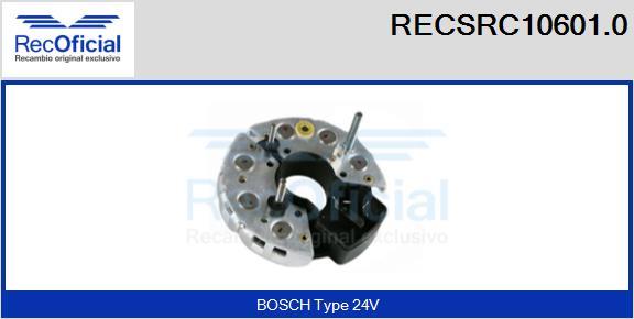 RECOFICIAL RECSRC10601.0 - Taisngriezis, Ģenerators adetalas.lv