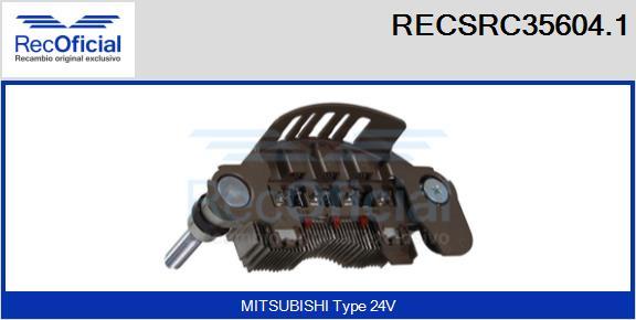 RECOFICIAL RECSRC35604.1 - Taisngriezis, Ģenerators adetalas.lv