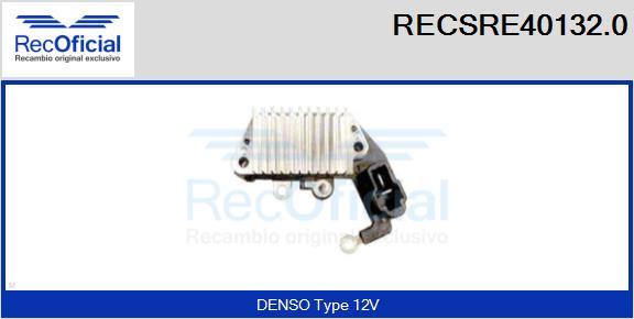 RECOFICIAL RECSRE40132.0 - Ģeneratora sprieguma regulators adetalas.lv