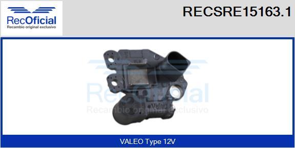 RECOFICIAL RECSRE15163.1 - Ģeneratora sprieguma regulators adetalas.lv