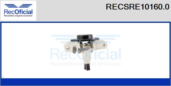 RECOFICIAL RECSRE10160.0 - Ģeneratora sprieguma regulators adetalas.lv