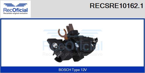 RECOFICIAL RECSRE10162.1 - Ģeneratora sprieguma regulators adetalas.lv