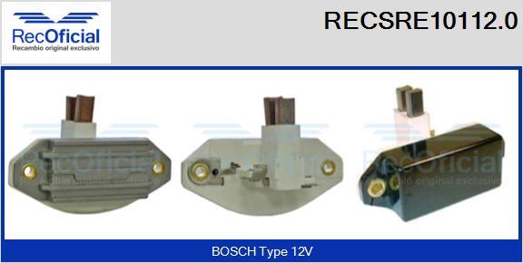 RECOFICIAL RECSRE10112.0 - Ģeneratora sprieguma regulators adetalas.lv