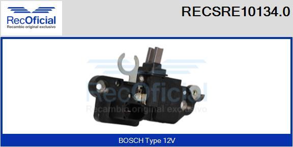 RECOFICIAL RECSRE10134.0 - Ģeneratora sprieguma regulators adetalas.lv