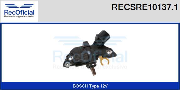 RECOFICIAL RECSRE10137.1 - Ģeneratora sprieguma regulators adetalas.lv