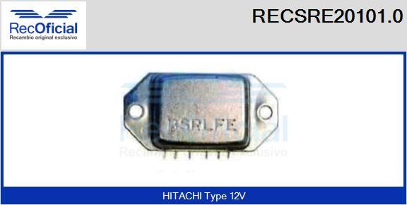 RECOFICIAL RECSRE20101.0 - Ģeneratora sprieguma regulators adetalas.lv