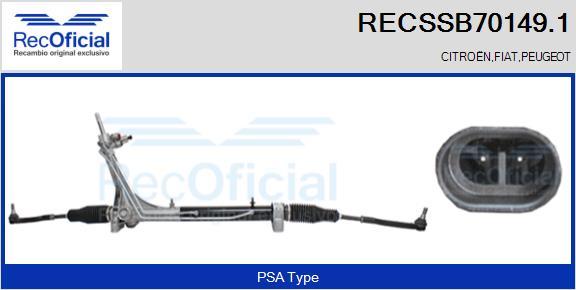 RECOFICIAL RECSSB70149.1 - Stūres mehānisms adetalas.lv