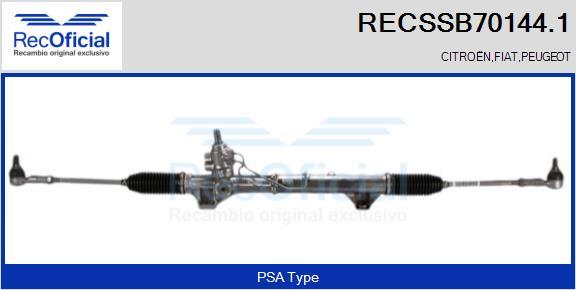 RECOFICIAL RECSSB70144.1 - Stūres mehānisms adetalas.lv