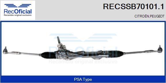 RECOFICIAL RECSSB70101.1 - Stūres mehānisms adetalas.lv