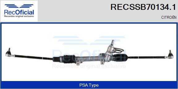 RECOFICIAL RECSSB70134.1 - Stūres mehānisms adetalas.lv