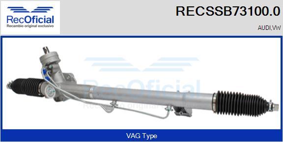 RECOFICIAL RECSSB73100.0 - Stūres mehānisms adetalas.lv