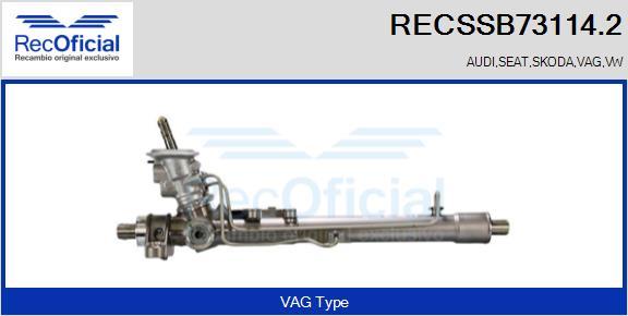 RECOFICIAL RECSSB73114.2 - Stūres mehānisms adetalas.lv