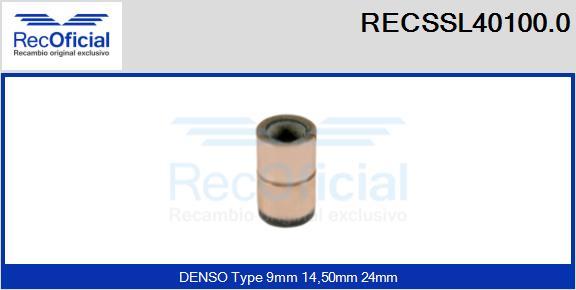 RECOFICIAL RECSSL40100.0 - Kolektora gredzens, Ģenerators adetalas.lv