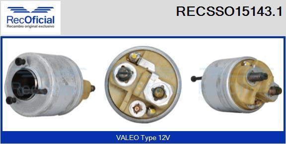 RECOFICIAL RECSSO15143.1 - Ievilcējrelejs, Starteris adetalas.lv