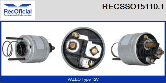 RECOFICIAL RECSSO15110.1 - Ievilcējrelejs, Starteris adetalas.lv